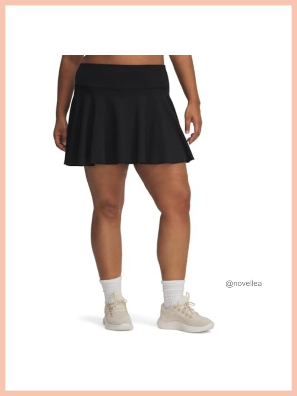 Under Armour Motion Skort Active Skirt Mid Rise Solid Skort